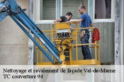Nettoyage et ravalement de façade 94 Val-de-Marne  TC couverture 94