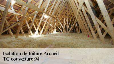 Isolation de toiture  arcueil-94110 TC couverture 94