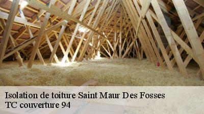 Isolation de toiture  saint-maur-des-fosses-94100 TC couverture 94