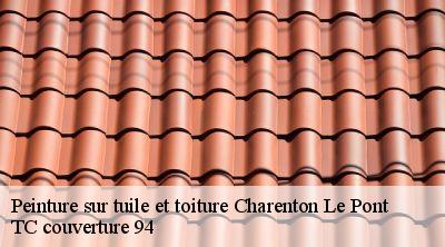 Peinture sur tuile et toiture  charenton-le-pont-94220 TC couverture 94