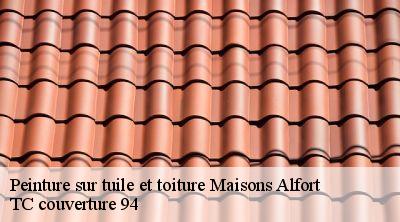 Peinture sur tuile et toiture  maisons-alfort-94700 TC couverture 94