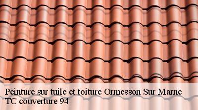 Peinture sur tuile et toiture  ormesson-sur-marne-94490 TC couverture 94