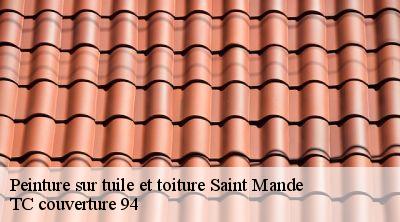 Peinture sur tuile et toiture  saint-mande-94160 TC couverture 94