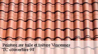 Peinture sur tuile et toiture  vincennes-94300 TC couverture 94