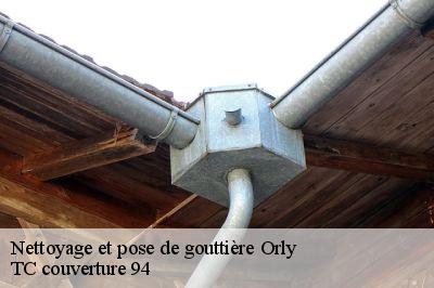 Nettoyage et pose de gouttière  orly-94310 TC couverture 94