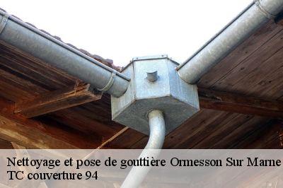 Nettoyage et pose de gouttière  ormesson-sur-marne-94490 TC couverture 94